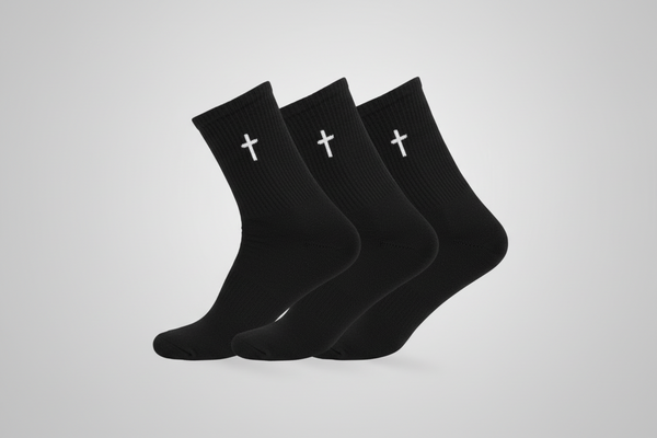Boundless Performance Black SOCKS 3-Pack