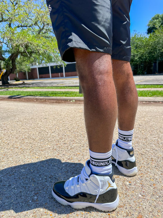 Boundless Performance Socks White 3-Pack